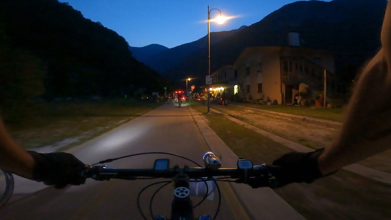BIKE NIGHT 2021 - Udine - Ugovizza - Notturna su Ciclabile Alpe Adria (FVG1 - CAAR)