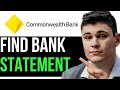 FIND BANK STATEMENT ON COMMBANK APP 2024! (FULL GUIDE)