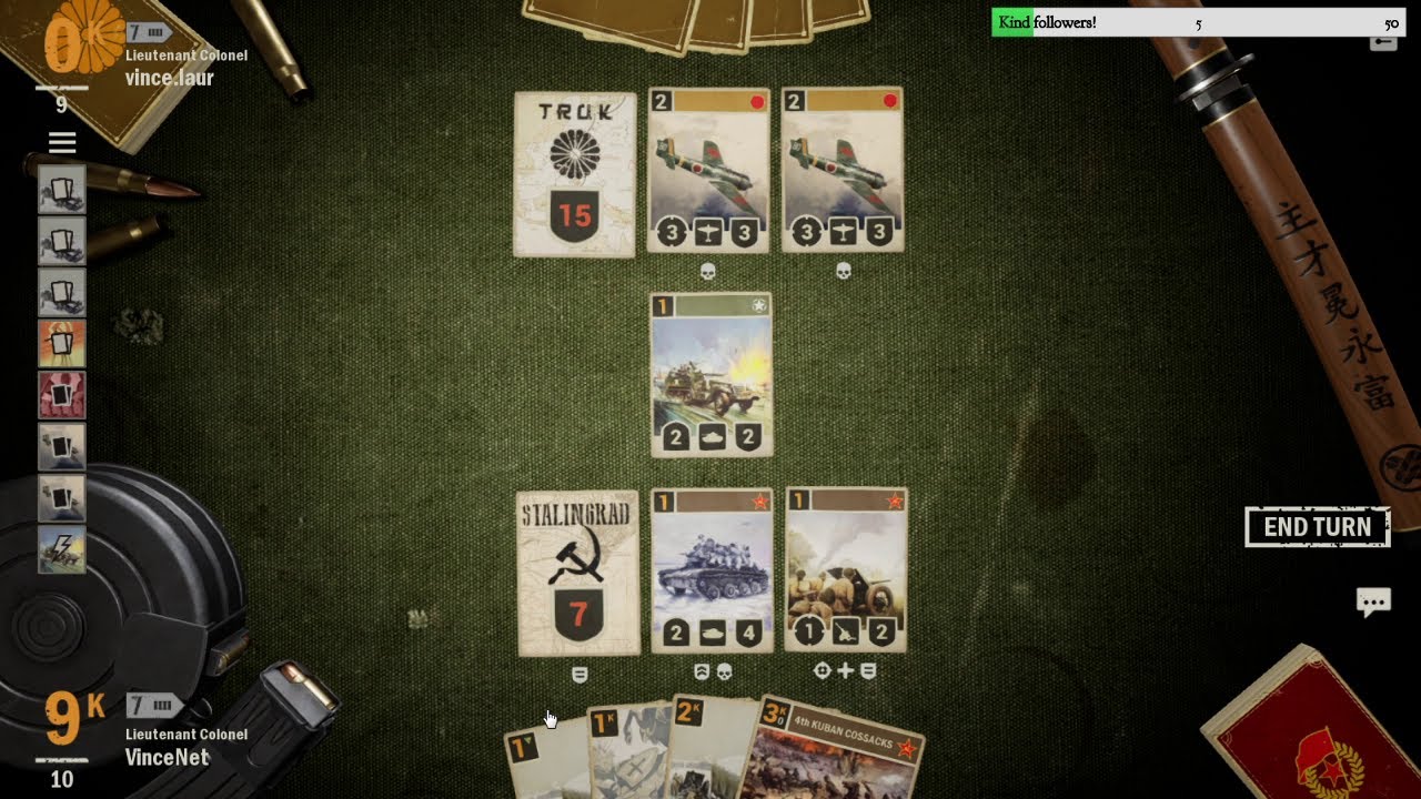 VinceNet plays Kards #5: Soviet/US vs Japan/Germany