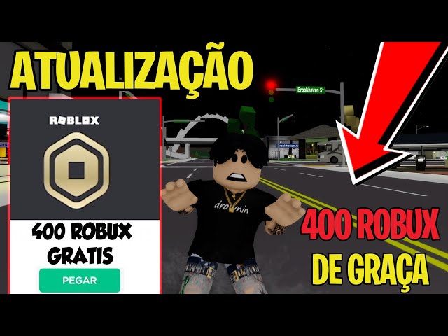 ESSE NOVO EVENTO no BROOKHAVEN da 400 ROBUX DE GRAÇA! (Roblox) 
