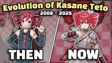Evolution of Kasane Teto (2008-2025)