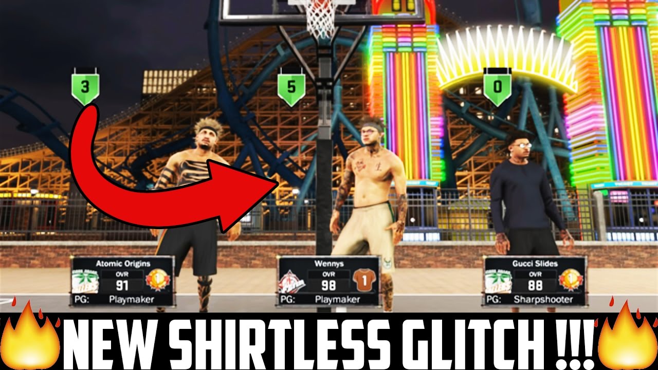 NBA 2K17 NEW SHIRTLESS GLITCH RELEASED WORKING AFTER PATCH 8!!