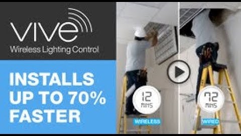 Lutron Vive Wireless Lighting Controls vs. Wired Controls
