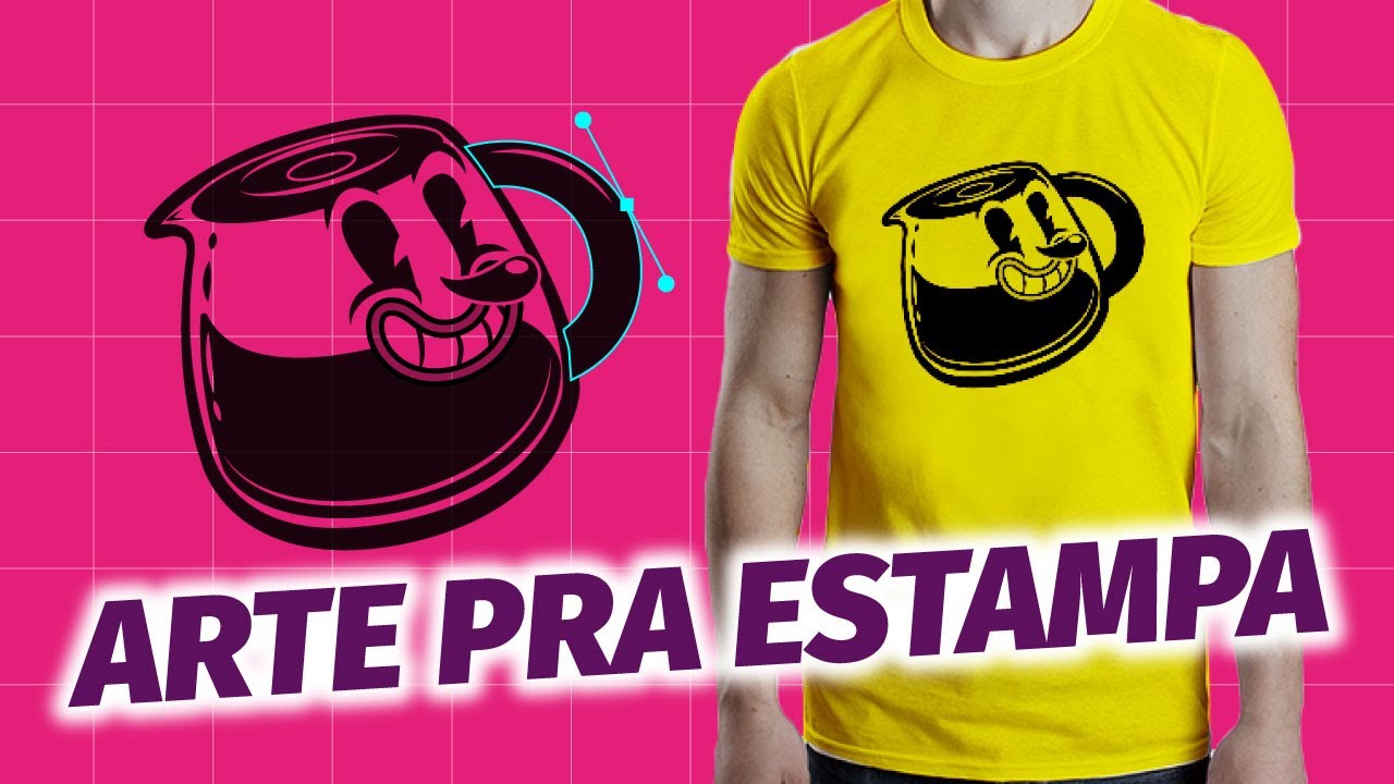 Criando uma ESTAMPA DO ZERO no Illustrator