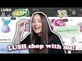 LUSH ONLINE SHOP WITH ME + lush giveaway!