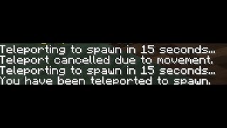 Teleport to Spawn with Delay in Minecraft! | Swag Warps Mod Showcase