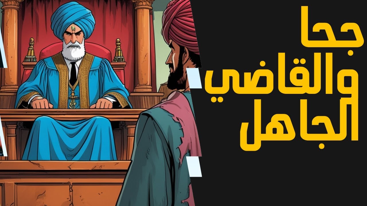 جحا و القاضي الجاهل. #جحا_والحمار  #قصص #حكمة_اليوم