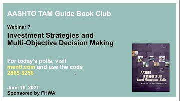 TAM Guide Book Club #7 –Investment Strategies and Multi-Objective Decision Making