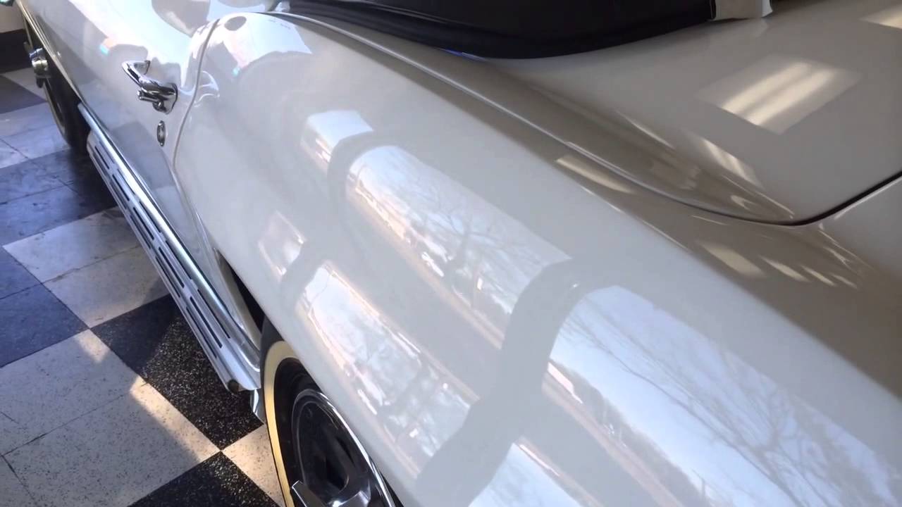 1965 Ermine White Corvette Convertible for Sale at Conte's Corvettes