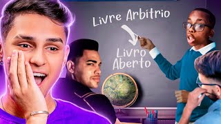 AULA DE PORTUGUÊS COM O BOCA!! #shorts