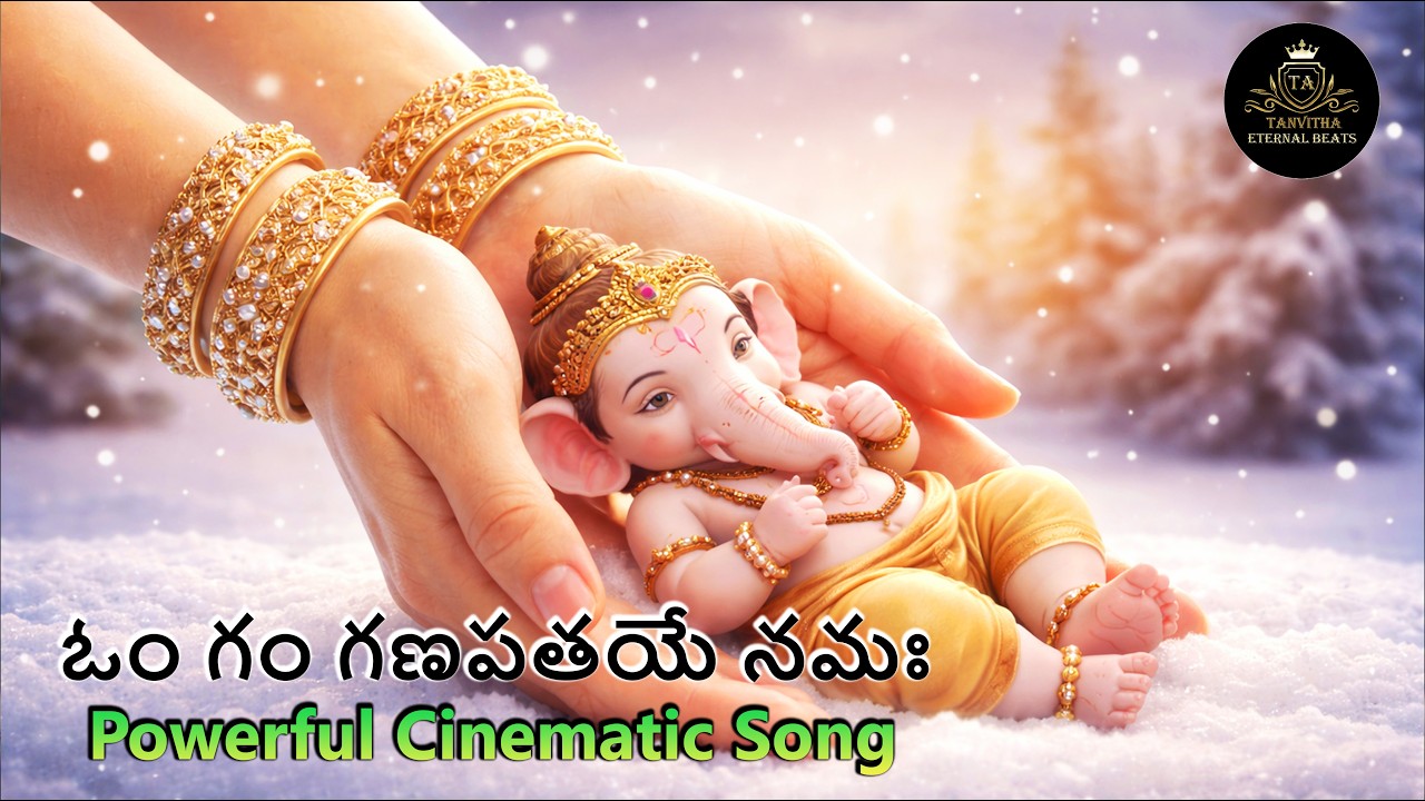 Bala Ganesha Telugu Cinematic Devotional Song | Om Gam Ganapataye Namah | 4k