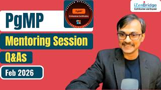 PgMP® Feb 26 Mentoring: Eligibility, Process, Exam Strategy #pgmp #pgmpizenbridge