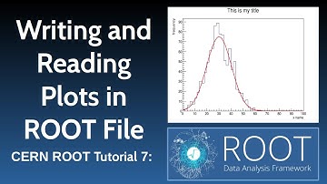 CERN ROOT Tutorial 7: Writing and Reading Plots in ROOT File