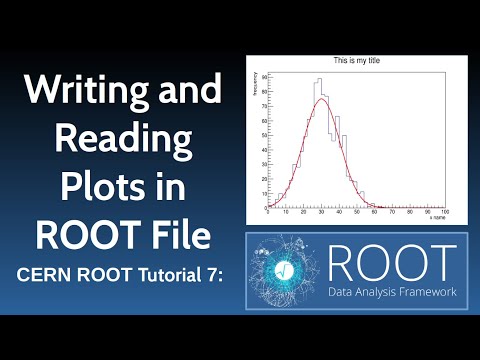 CERN ROOT Tutorial 7: Writing and Reading Plots in ROOT File