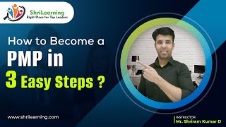 How to Become a PMP in 3 Easy Steps ?