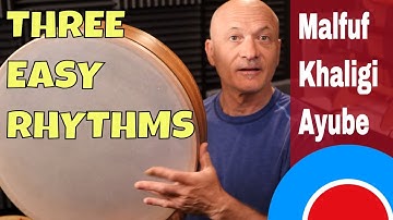 Three Easy Rhythm Patterns - Frame Drumming Lesson