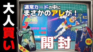 The original trading card!? Buying a bunch of Gundam mini
