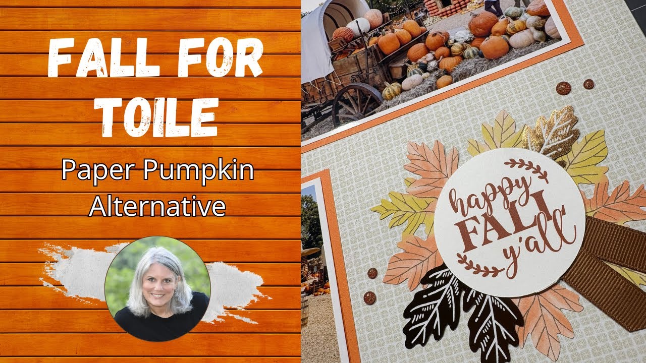Fall Leaves, Fox & Fun: Paper Pumpkin Cards + Double-Page Layout