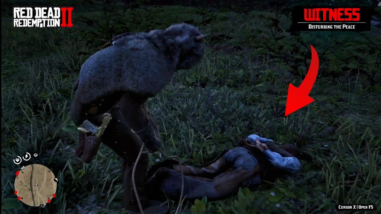 RDR2-Arthur Morgan Funny Antagonization - YouTube