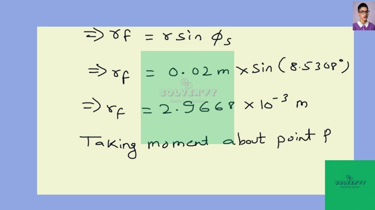 [Engineering] The uniform disk fits loosely over a fixed shaft having a diameter of  . If the coeff