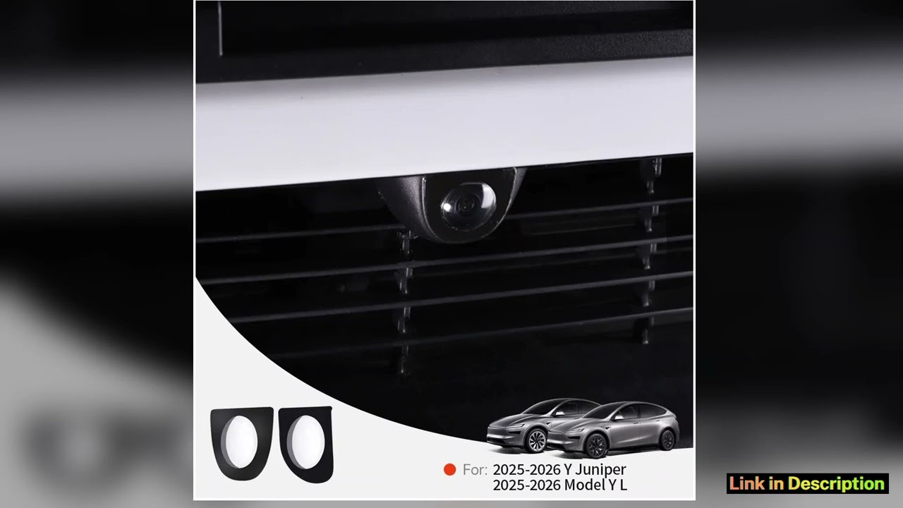 YZ For Tesla Model Y Juniper Front Camera Lens Guard Protective Cover Scratch Resistant Antistain