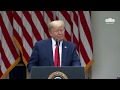 President Trump and Administration Officials Deliver Remarks and Hold a Press Briefing on Testing