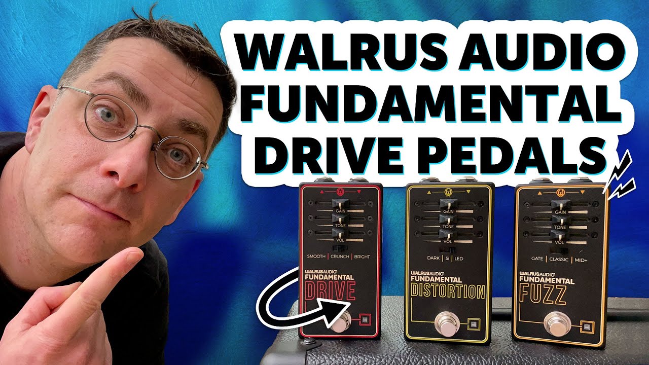 Walrus Audio Fundamental Drive, Distortion & Fuzz - Sound Demo