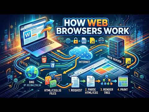 How Web Browsers Work – Turning Code Into the Internet You See.
