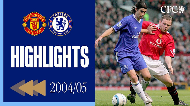⏪️ BLUES comeback after Van Nistelrooy strike | Man Utd 1-3 Chelsea | HIGHLIGHTS REWIND 04/05