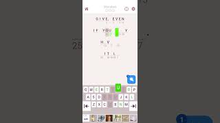 cryptogram: word logic puzzles (code 1492) level 3