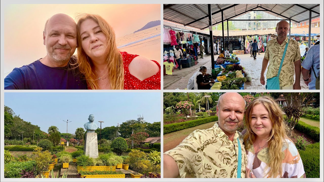 #15 Шопинг! Едем на рынок в Маргао! Grab for less и вкусный чай. Вечер на Палолеме, Гоа, Индия 2026