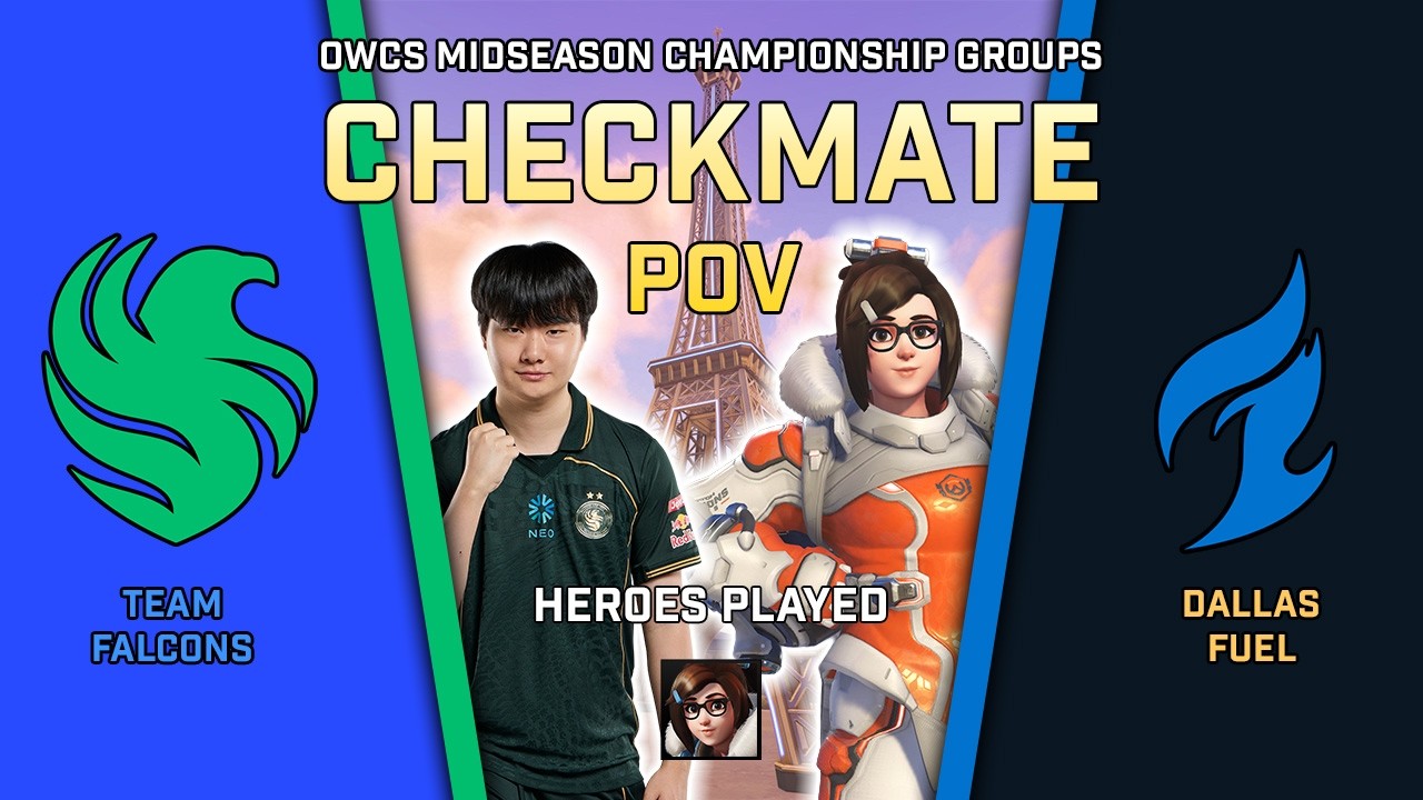 Checkmate ] Ice King | Neon Junction | Team Falcons vs Dallas Fuel