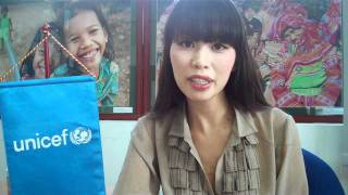 Message by UNICEF Viet Nam's Goodwill Ambassador, Ms. Vu Nguyen Ha Anh