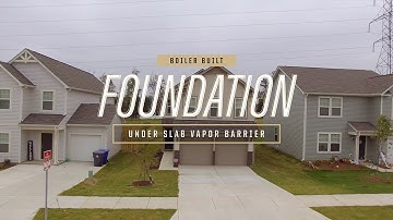 Foundation - Vapor Barriers under Slab