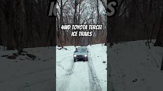4WD Toyota Tercel on Icy Trails