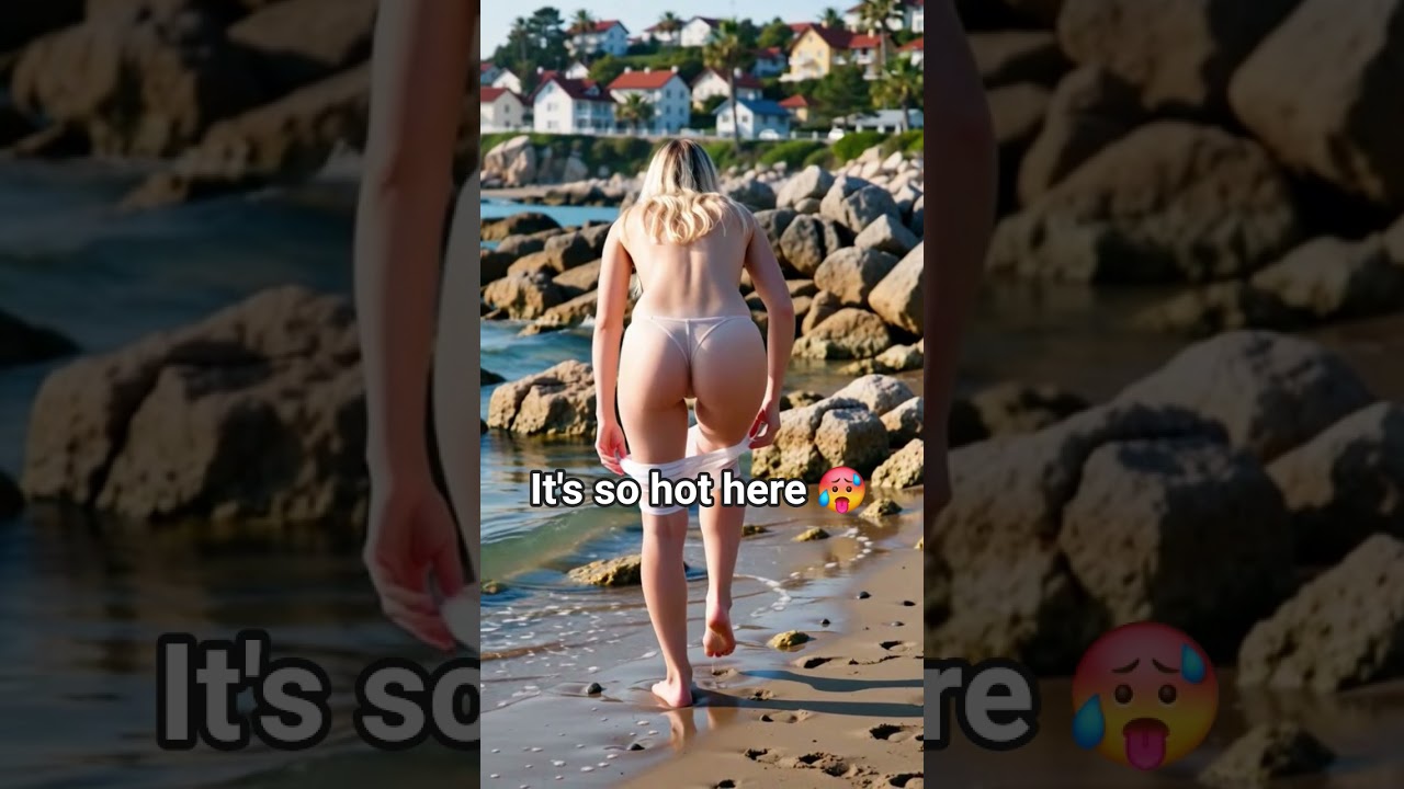 it's so hot here 🥵 #beach