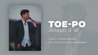 TOE-PO - Joseph d'af