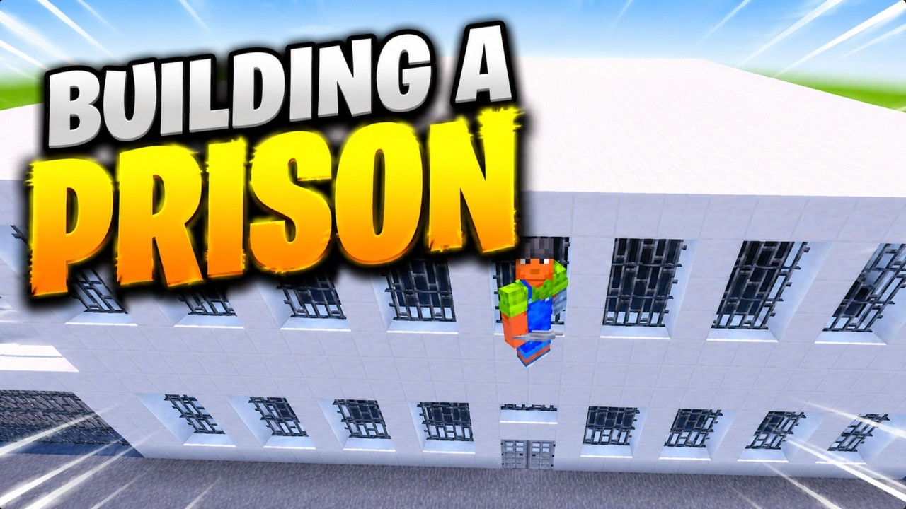 Building a Prison in Minecraft - YouTube