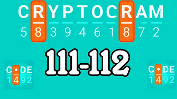 CRYPTOGRAM level 111 112