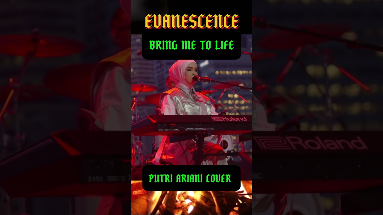 ROCK QUEEN! 👑 Putri Ariani Sings Evanescence - Bring Me To Life
