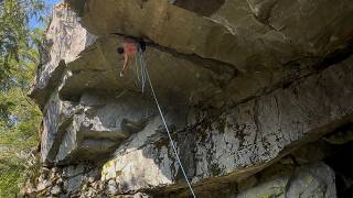 Lead Soloing a 12d Roof Crack (Roc Solo Test)