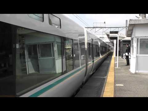特急くろしお5号白浜行　287系　紀伊田辺を発車