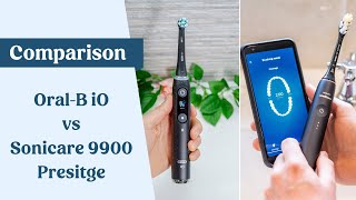 OralB iO vs Sonicare 9900 Prestige