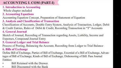 smart syllabus Accounting Icom(part1). Alp Smart syllabus Accounting 1st year, 11th class, .I com.