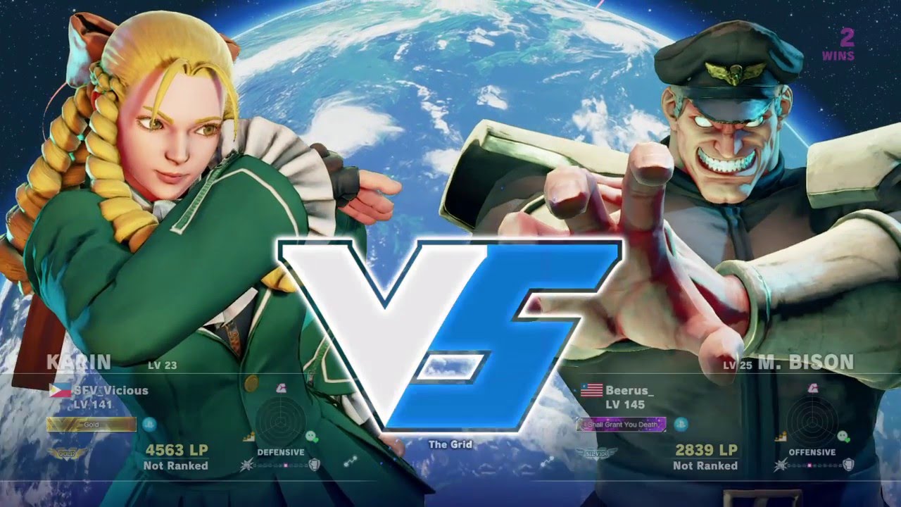 GOLDBOYZ! SFV Ranked Matches: Vicious (Karin) Vs Beerus_ (Bison/Dictator)