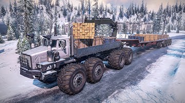 SnowRunner: 714WM-E - The Ice King of Modded Beasts