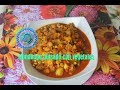 mondongo guisado con vegetales , las recetas de anita