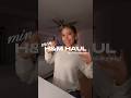 MINI H&amp;M HAUL! 🛍️✨ #haul #shoppinghaul #funny #clothing