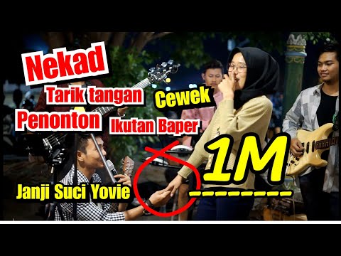 NEKAD !!! TARIK PENONTON BUAT DI NYANYIIN - JANJI SUCI YOVIE N NUNO LIVE AKUSTIK