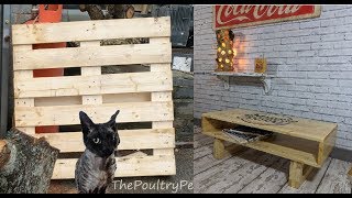 Make a Pallet out of a Coffee Table - Makers Central 2019